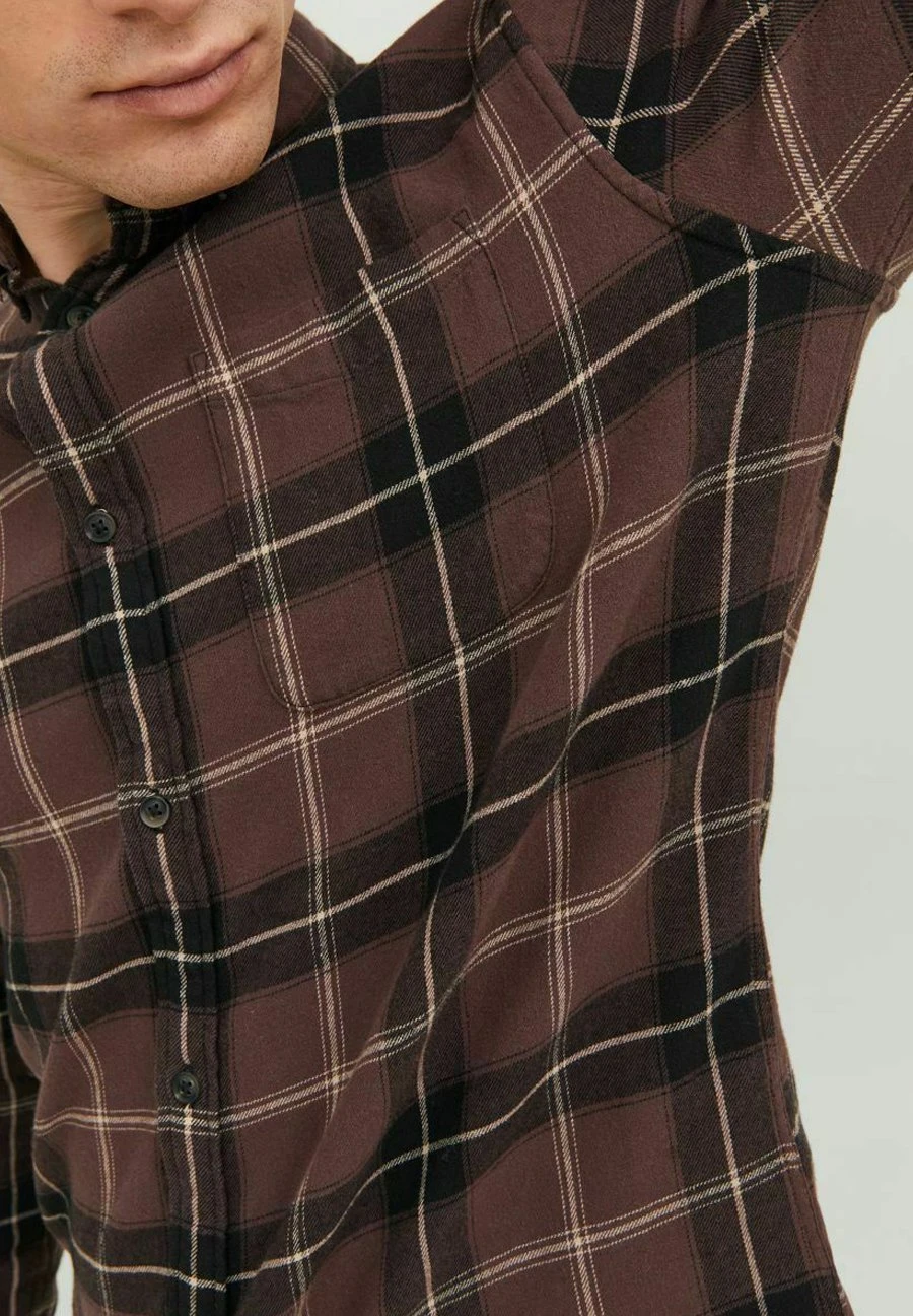 Jack & Jones Classic Autumn - Overhemd - Seal Brown 7 Jack & Jones Classic Autumn - Overhemd - Seal Brown - Afbeelding 5