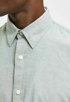 Selected Homme Slhslimnew - Overhemd - Olive Green -Jack and Jones Verkoopwinkel 47d0a7fe5a4542139545ddd888180d98