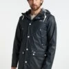 Icebound Urban Rain - Parka - Dark Blue