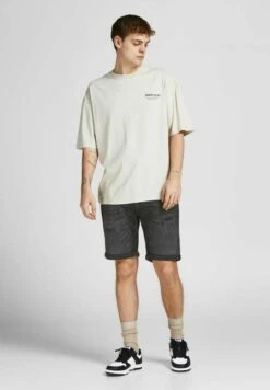 Jack & Jones Rick Fox Ge- Jeansshort - Black Denim -Jack and Jones Verkoopwinkel 486da76113e84dfcac12b57ba75a580e