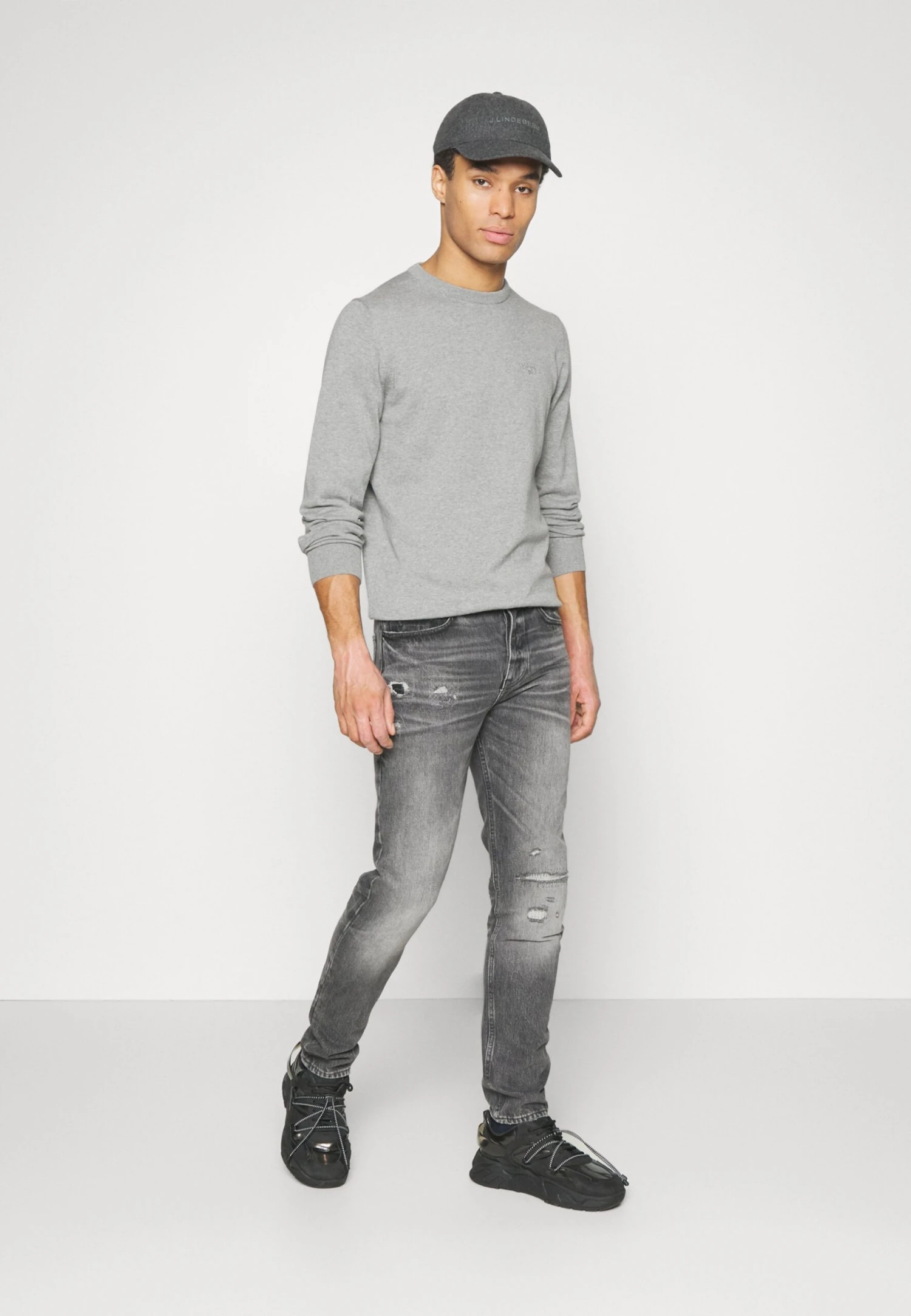Boss Taber - Slim Fit Jeans - Dark Grey 4 Boss Taber - Slim Fit Jeans - Dark Grey - Afbeelding 2
