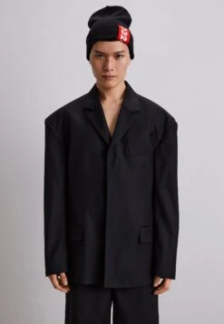 032c Orion Suit Jacket - Halflange Jas - Black