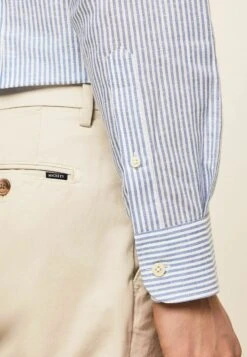 Hackett London Bengal - Overhemd - White/Blue -Jack and Jones Verkoopwinkel 490b4a8380b54ec280017247d215ce89