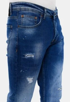 Gaten -Dc- Blauw - D&C-037 - Straight Leg Jeans - Blauw -Jack and Jones Verkoopwinkel 4978ced725b34e19b9d4372ee3eec413
