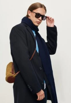 Standard Fit Plain - Halflange Jas - Navy Blue -Jack and Jones Verkoopwinkel 49876ce392284ca9aa4b1d8fca9ef37f