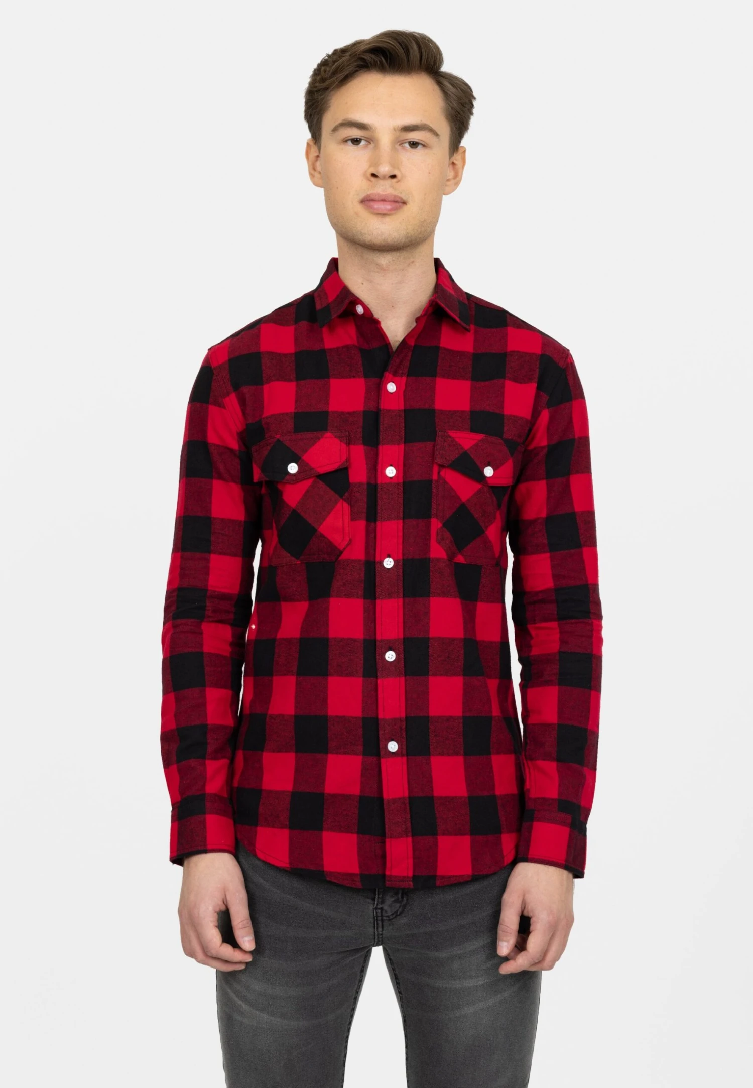 Denim Project Dpsami - Overhemd - Red Check 3 Denim Project Dpsami - Overhemd - Red Check