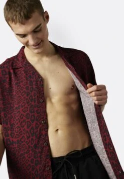 Hunky In Animal Print - Strandaccessoire - Burgundy -Jack and Jones Verkoopwinkel 4b512e34d08c436dad53f963b5134e00