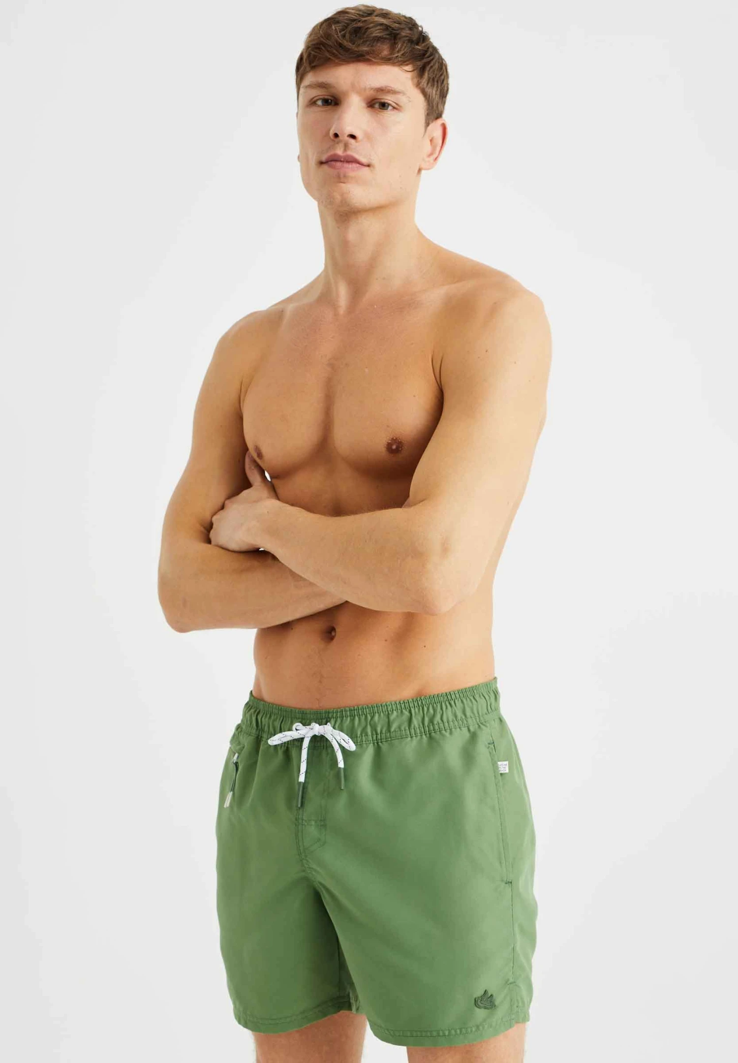 WE FASHION Zwemshorts - Green 3 WE FASHION Zwemshorts - Green