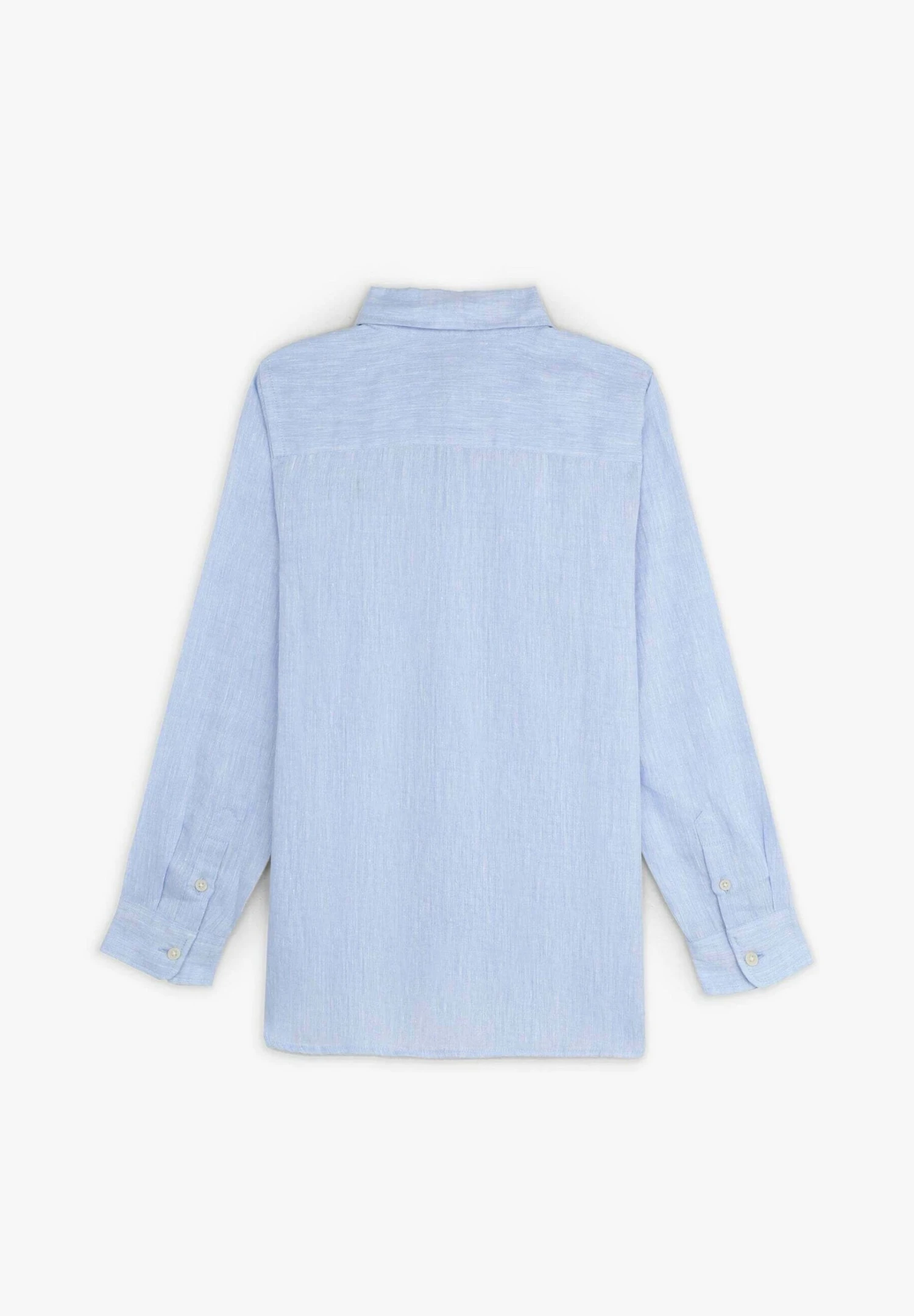 Scalpers Classic- Overhemd - Skyblue 8 Scalpers Classic- Overhemd - Skyblue - Afbeelding 6