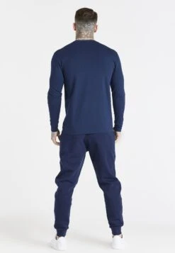 SikSilk Core Cuffed- Trainingsbroek - Navy -Jack and Jones Verkoopwinkel 4c6e9c9465f84ab29b9de0efb4cd7d66