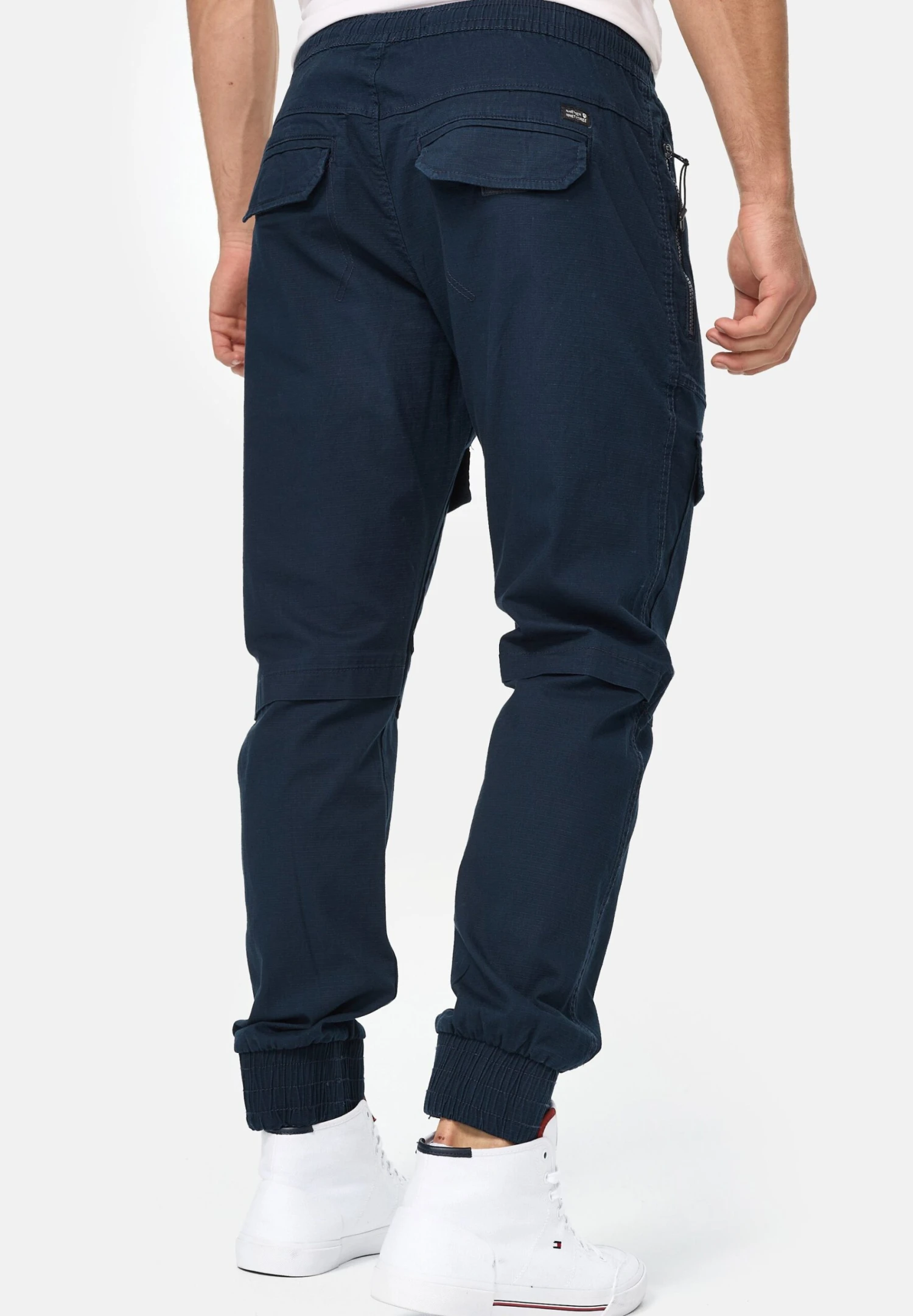 Indicode Jeans Dennis - Cargobroek - Navy 5 Indicode Jeans Dennis - Cargobroek - Navy - Afbeelding 3