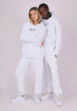 Basic - Cargobroek - Blanc