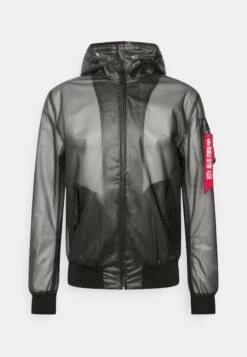 Alpha Industries Hooded Rainjacket - Regenjas - Black 16 Alpha Industries Hooded Rainjacket - Regenjas - Black -Jack and Jones Verkoopwinkel 4d63379bfbb04895ad72bc6efb675eec