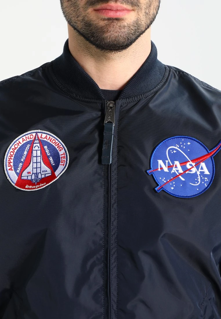 Alpha Industries Nasa Reversible Ii - Bomberjacks - Blue 8 Alpha Industries Nasa Reversible Ii - Bomberjacks - Blue - Afbeelding 6