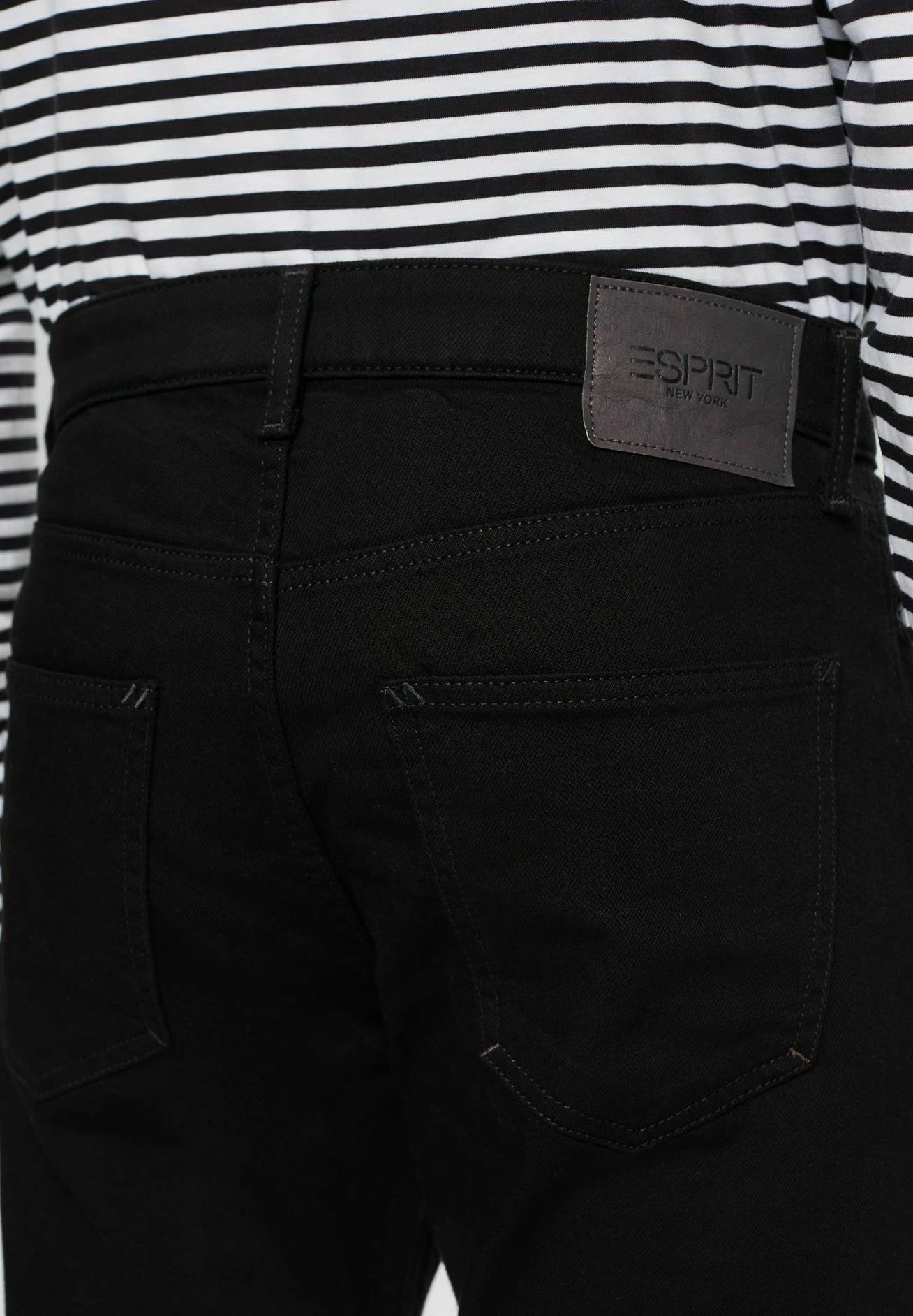 ESPRIT Straight Leg Jeans - Black Rinse 11 ESPRIT Straight Leg Jeans - Black Rinse - Afbeelding 9