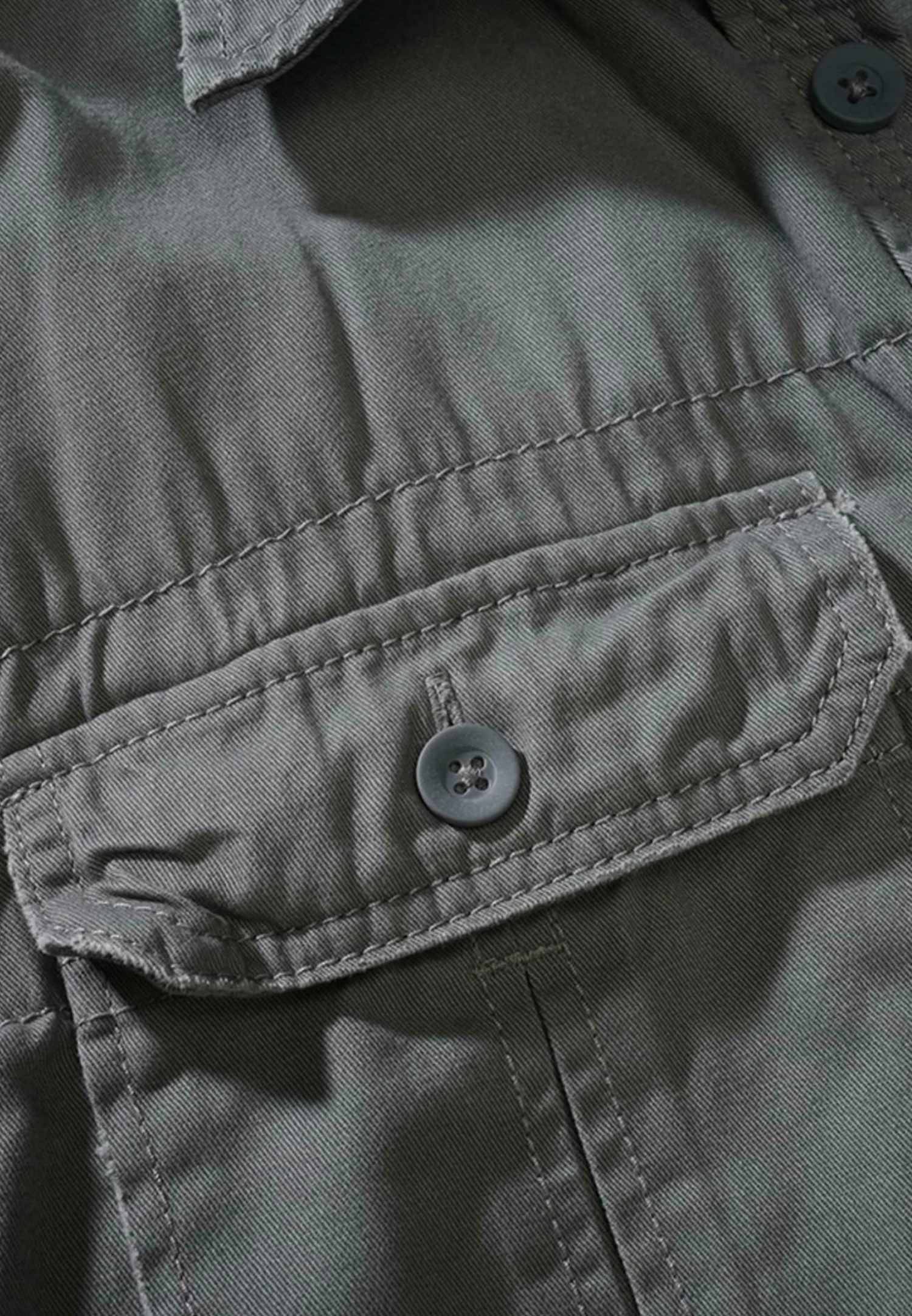 Brandit Vintage- Overhemd - Charcoal Grey 5 Brandit Vintage- Overhemd - Charcoal Grey - Afbeelding 3