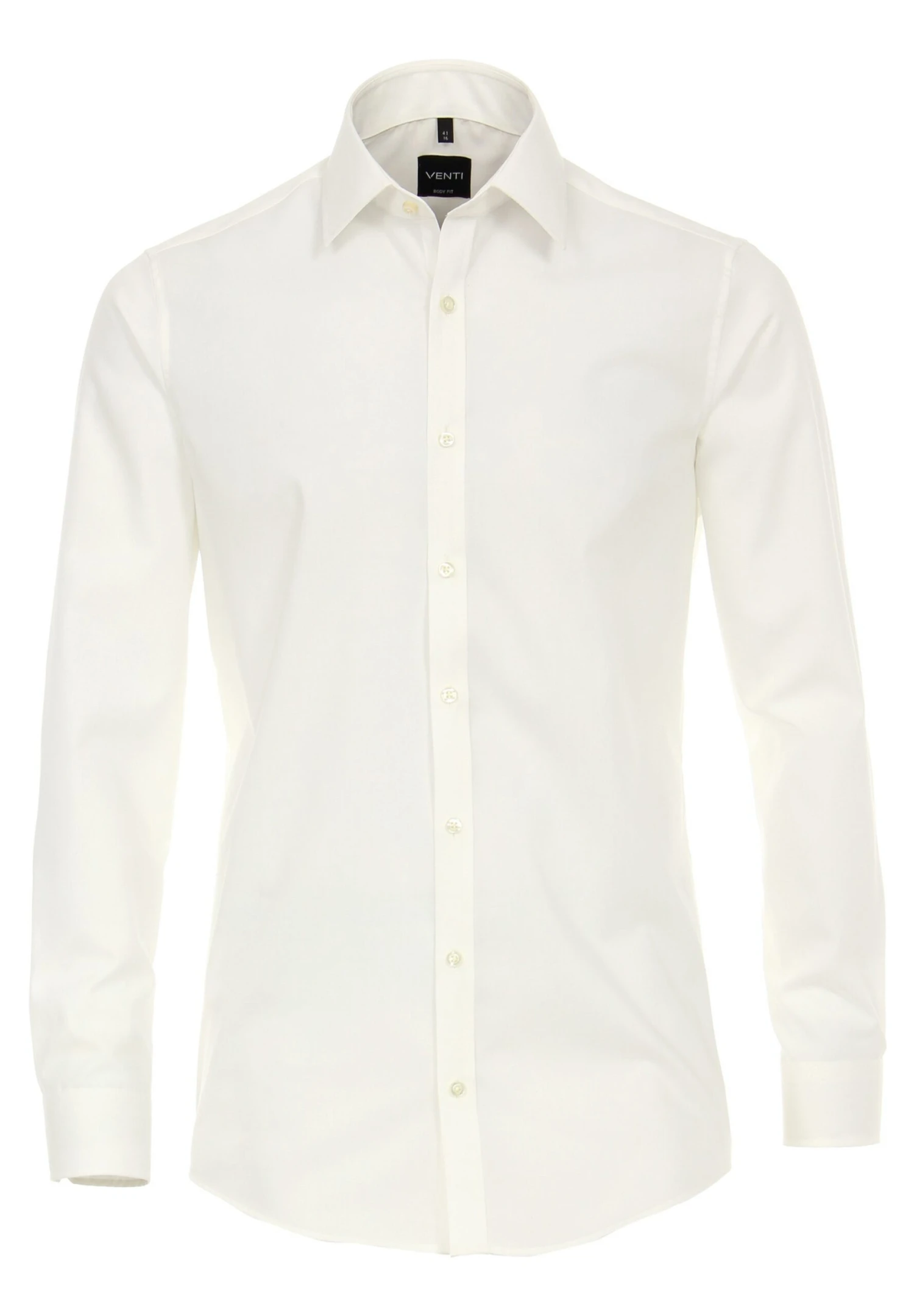 Venti Body Fit - Zakelijk Overhemd - White 3 Venti Body Fit - Zakelijk Overhemd - White
