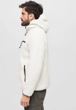 Brandit Worker - Fleecejas - White -Jack and Jones Verkoopwinkel 4ee9a75636334308bf34ff059e675eed