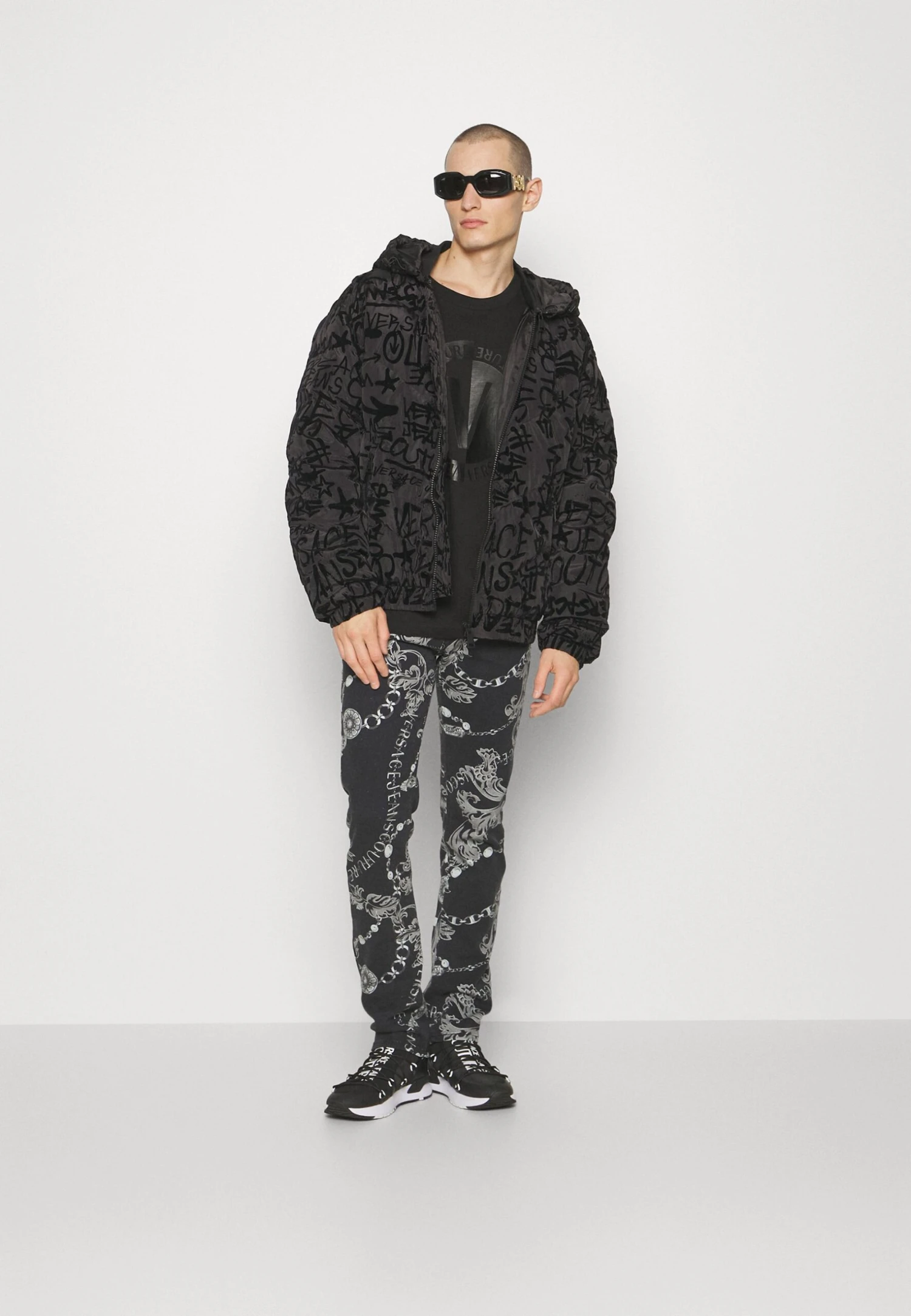 Flock - Gewatteerde Jas - Black 4 Flock - Gewatteerde Jas - Black - Afbeelding 2