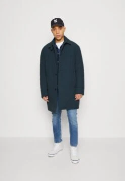 ESPRIT Longmac - Trenchcoat - Petrol Blue -Jack and Jones Verkoopwinkel 4f21e3947817424db89bd9dfdf902826
