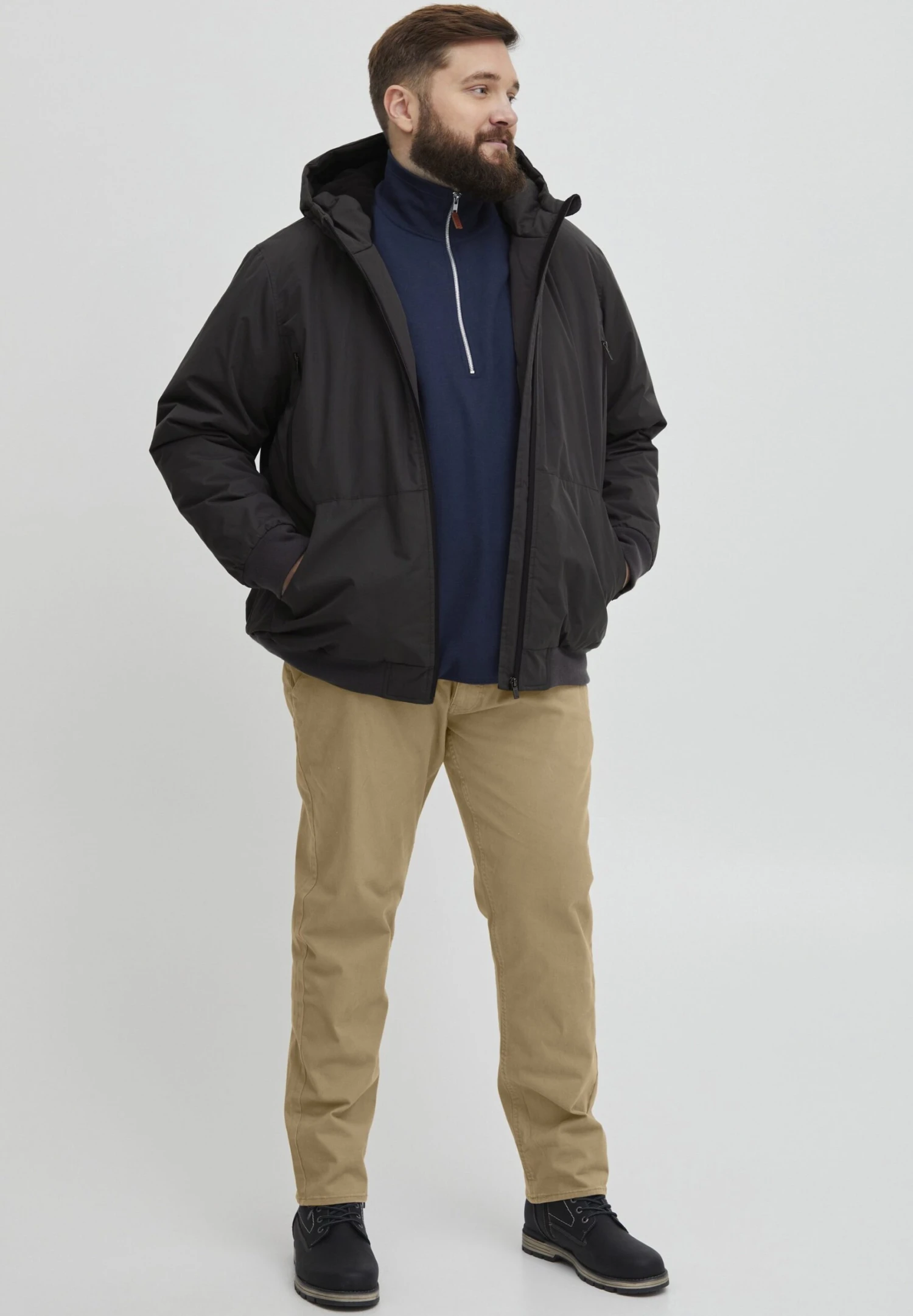 Blend Bheleon Bt - Jas - Phantom Grey 4 Blend Bheleon Bt - Jas - Phantom Grey - Afbeelding 2