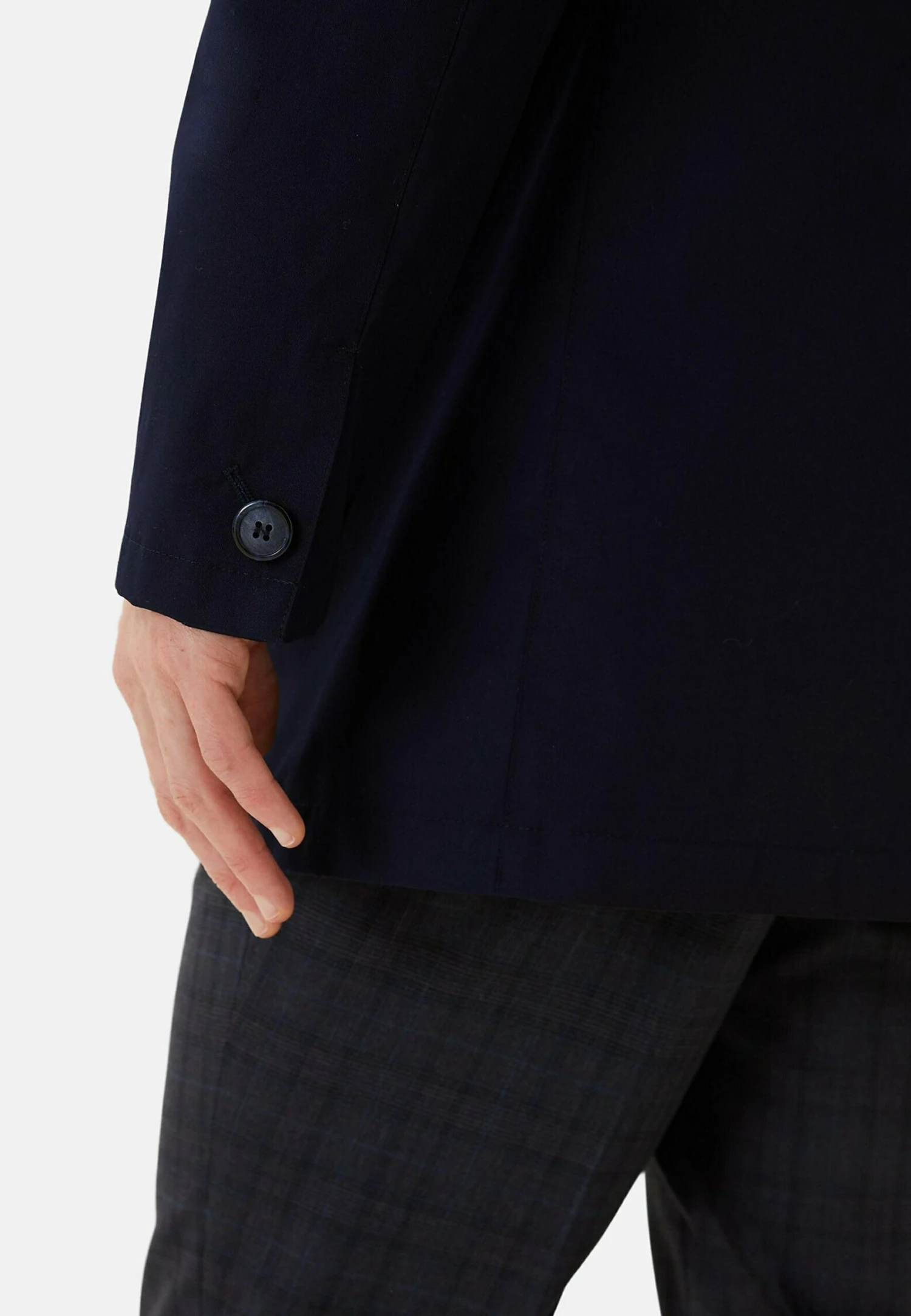 Marks & Spencer Shirt Collar Mac - Mantel - Navy 6 Marks & Spencer Shirt Collar Mac - Mantel - Navy - Afbeelding 4