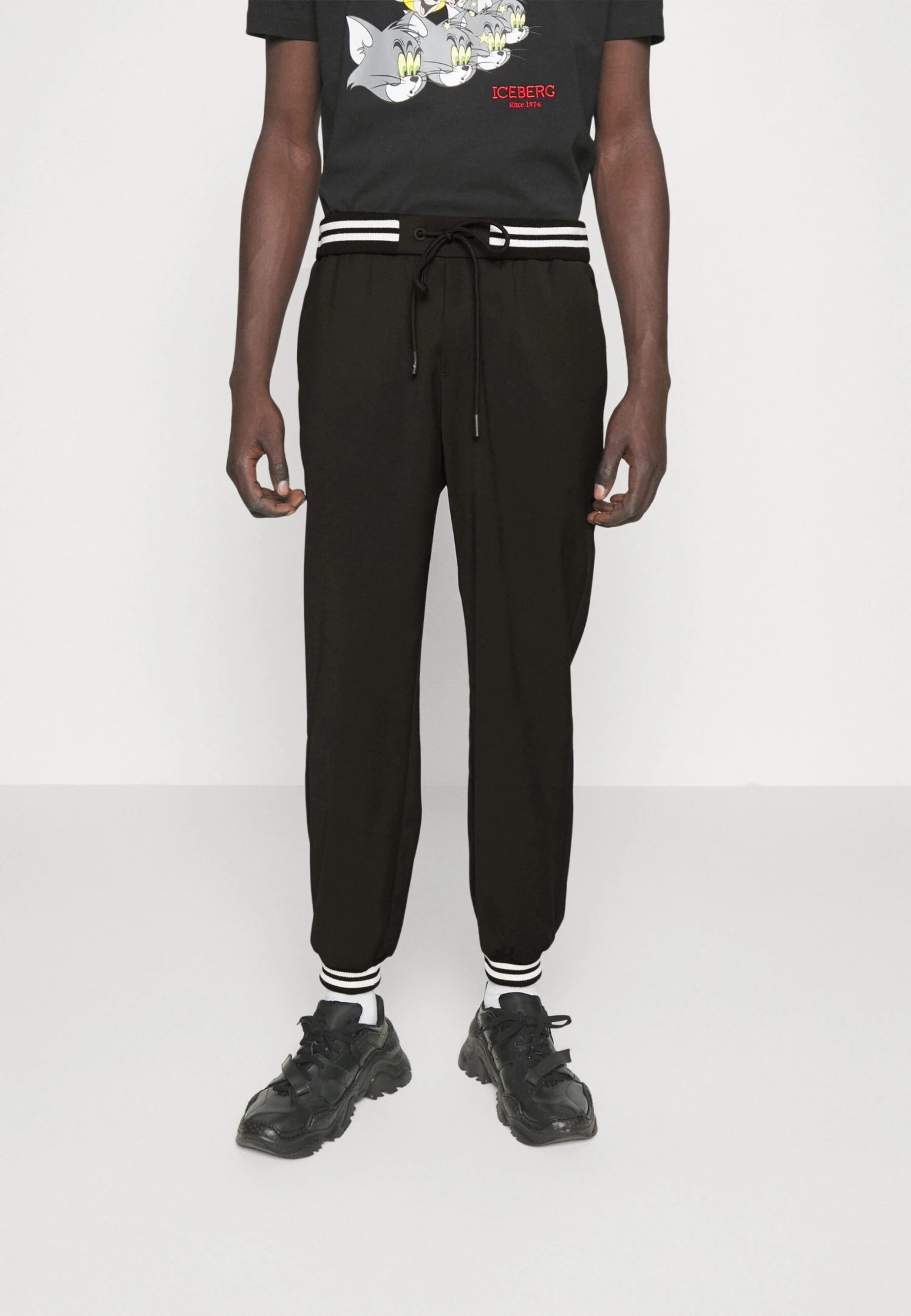 Iceberg Pantalone Tessuto - Trainingsbroek - Nero 3 Iceberg Pantalone Tessuto - Trainingsbroek - Nero