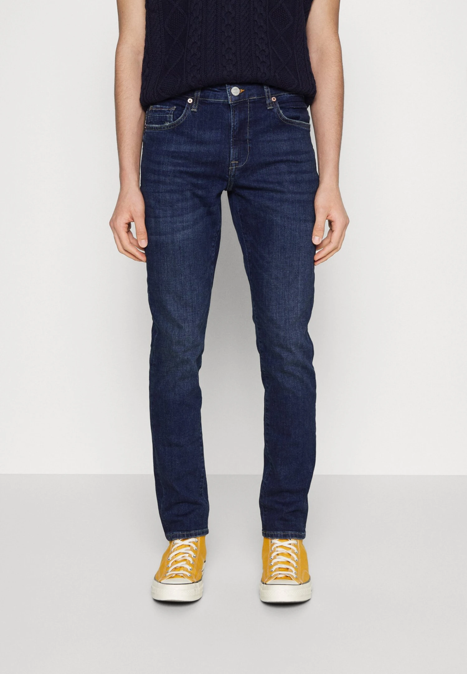 Only & Sons Onsloom - Slim Fit Jeans - Dark Blue Denim 3 Only & Sons Onsloom - Slim Fit Jeans - Dark Blue Denim