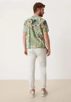 S.Oliver Korte Mouwen- Overhemd - Bottle Green Aop -Jack and Jones Verkoopwinkel 5092d30c210641c2950b9df244314f98