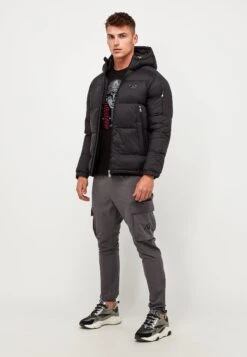 Nevori Puffer Jacket - Winterjas - Jet Black -Jack and Jones Verkoopwinkel 50ae36b85cb54f2d933867bcef9459bb