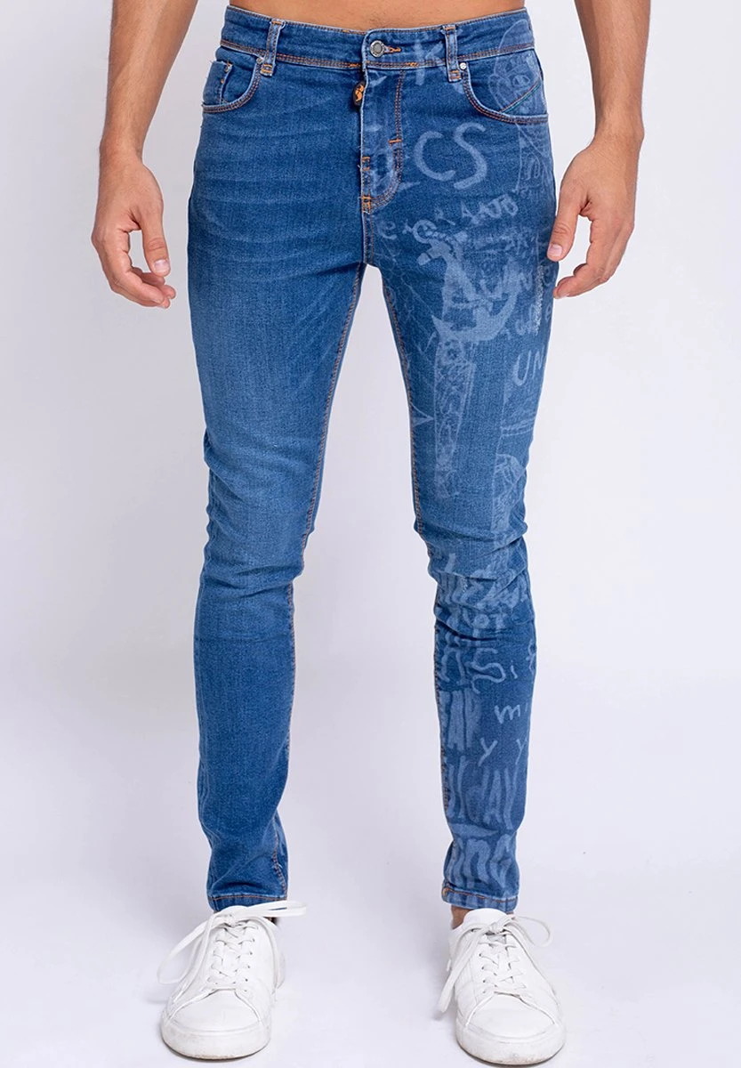 Graffity- Jeans Skinny Fit - Piedra 3 Graffity- Jeans Skinny Fit - Piedra