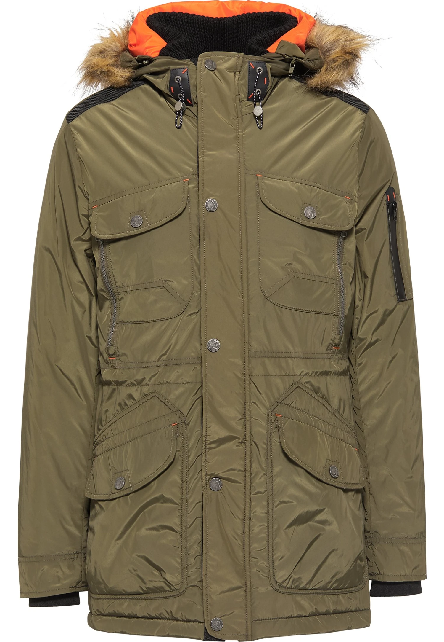 Dreimaster Boundry - Winterjas - Oliv 7 Dreimaster Boundry - Winterjas - Oliv - Afbeelding 5