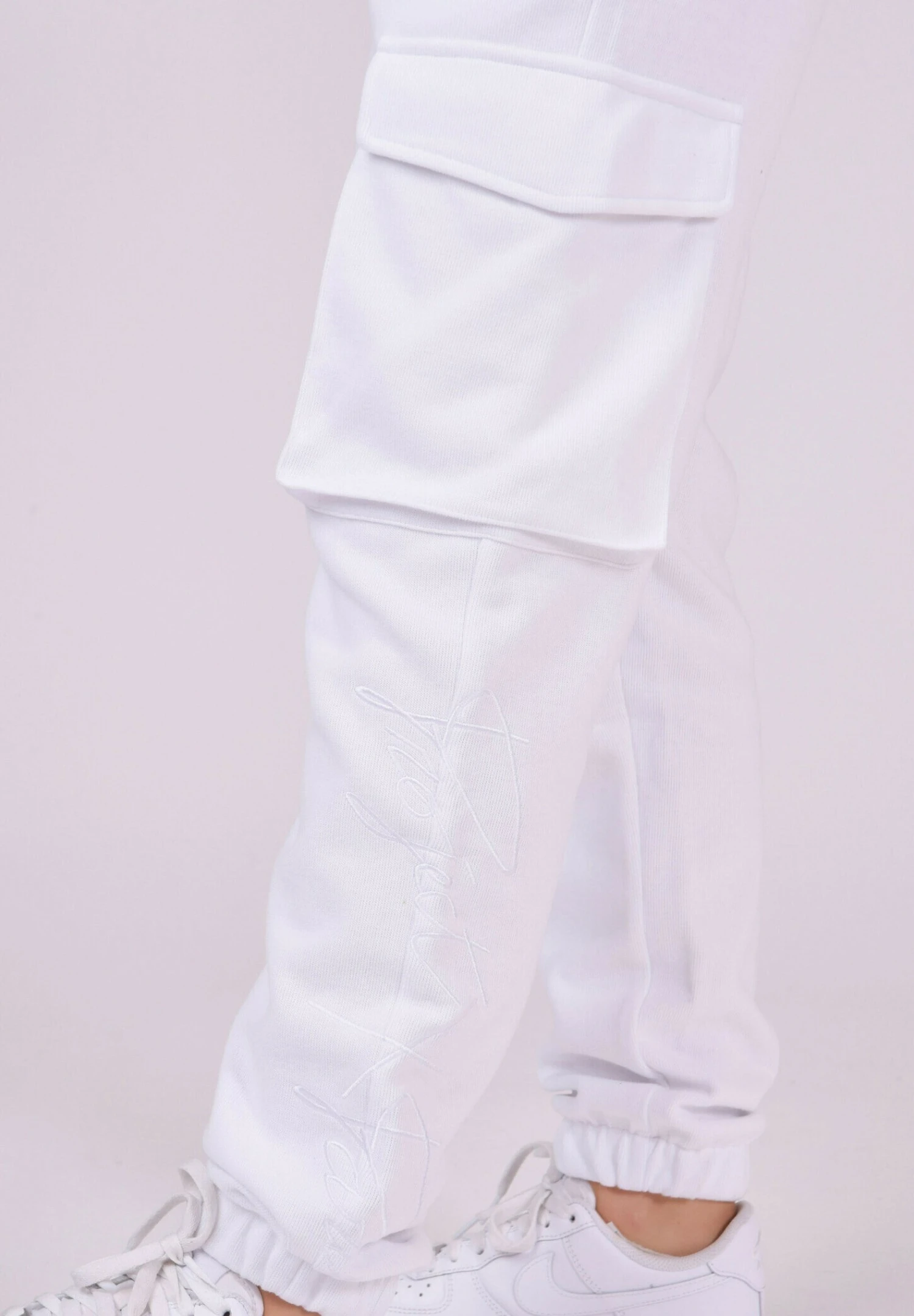 Basic - Cargobroek - Blanc 11 Basic - Cargobroek - Blanc - Afbeelding 9