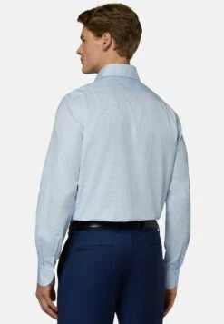 Regular Fit Checked- Zakelijk Overhemd - Light Blu -Jack and Jones Verkoopwinkel 5135adda16b545a2bfae1254fdb8f5df