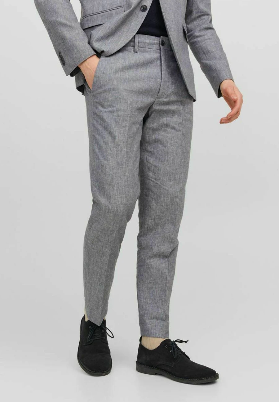 JACK&JONES Premium Slim Fit - Broek - Light Grey Melange 3 JACK&JONES Premium Slim Fit - Broek - Light Grey Melange