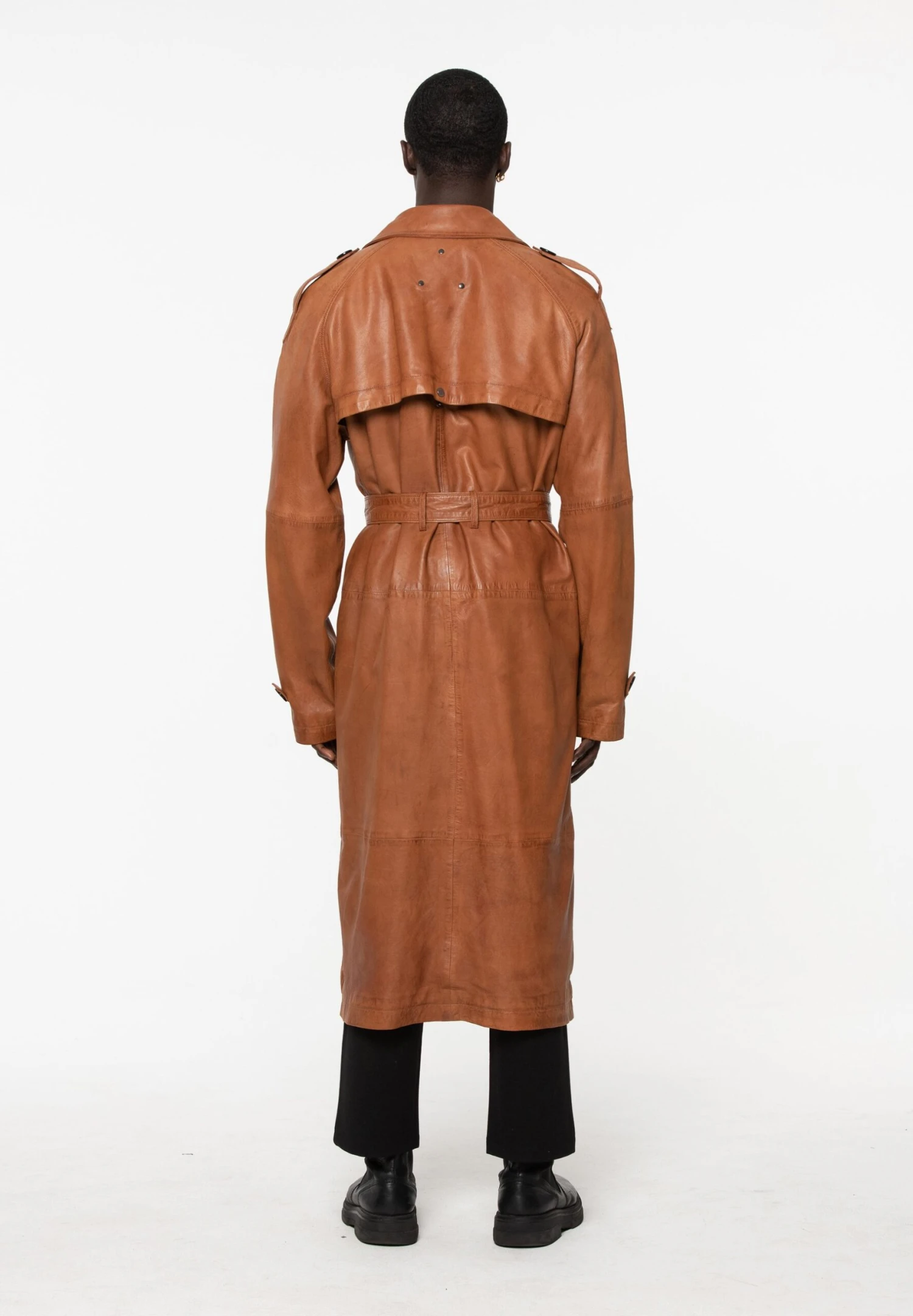 Giorgio - Trenchcoat - Caramel 4 Giorgio - Trenchcoat - Caramel - Afbeelding 2