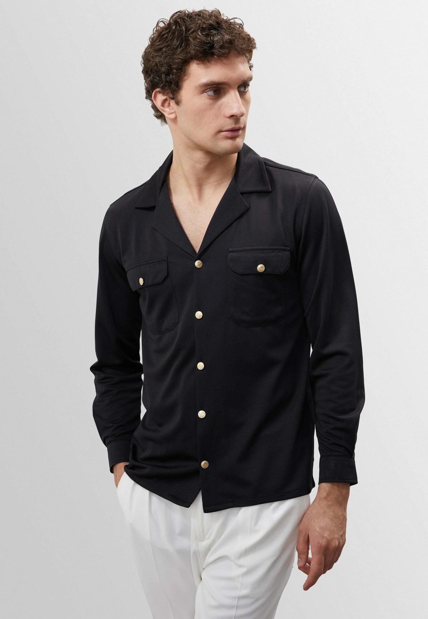 Long Sleeve- Overhemd - Black 3 Long Sleeve- Overhemd - Black