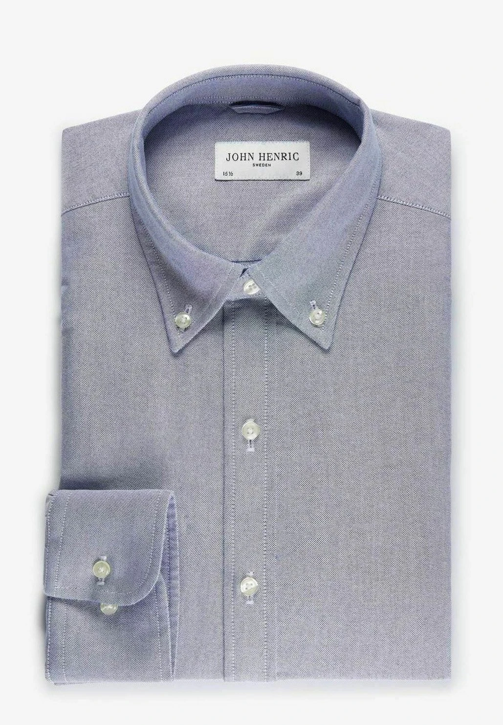 Oxford - Overhemd - Navy Blue 9 Oxford - Overhemd - Navy Blue - Afbeelding 7