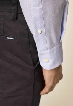 Hackett London Essential Texture - Overhemd - Sky -Jack and Jones Verkoopwinkel 519f51edd91240378572a4f9e99c6bc7