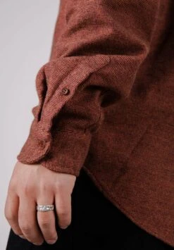 Brava Fabrics Mouline Regular - Overhemd - Orange -Jack and Jones Verkoopwinkel 51f178621ad74e3d951f32dd3f2b0c8d