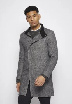 Only & Sons Onsoscar King Coat- Mantel - Dark Grey Melange -Jack and Jones Verkoopwinkel 51f7a040d2d44dc283ae1b08e5685009