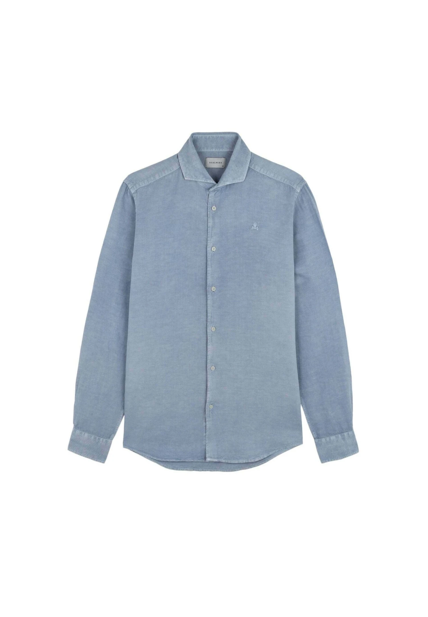 Scalpers Skull - Overhemd - Blue 3 Scalpers Skull - Overhemd - Blue