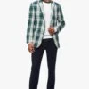 Classic-Fit Madras - Halflange Jas - Open Green 1 Classic-Fit Madras - Halflange Jas - Open Green -Jack and Jones Verkoopwinkel 52e718dce87d4baf8688e7967e775f35