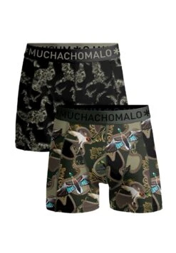 Muchachomalo 2-Pack Shorts Man Duck - Onderbroeken - Print Green