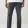 Next With Stretch - Straight Leg Jeans - Grey