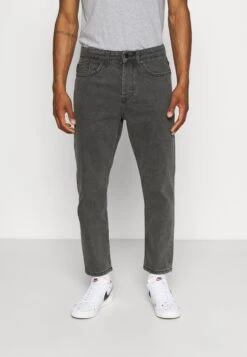 Only & Sons Onsavi Beam Life Crop - Relaxed Fit Jeans - Black Denim