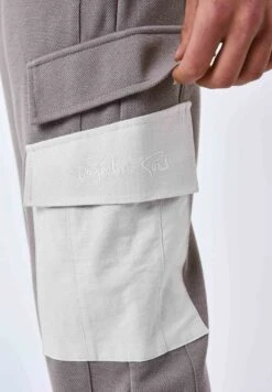 De Jogging Bi-Matière A Poches - Cargobroek - Taupe -Jack and Jones Verkoopwinkel 53c2eb1dba724b28a025631050b008cb