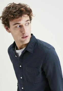 Dockers Icon Button Up - Overhemd - Dark Blue Garment Dye Blue -Jack and Jones Verkoopwinkel 540491972fb54076ad1847ffe0fe2fd3