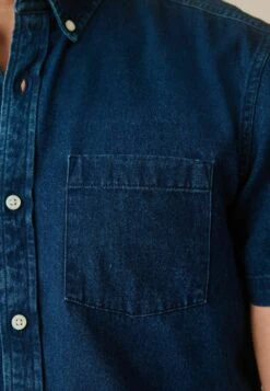 Next Short Sleeve Standard - Overhemd - Blue -Jack and Jones Verkoopwinkel 5447cb6605ac4f1f9fd24b6c47deb006