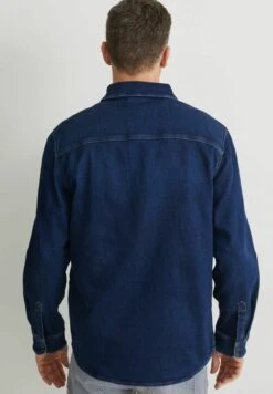 Overhemd - Denim Dark Blue -Jack and Jones Verkoopwinkel 54caaa44669e4dbdbc8bedf4174e6d8e